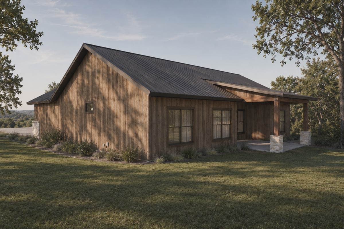 Plan 150033HRP: Mountain Ranch House Plan with 3 Bedrooms and 2 Baths - Image #4 - Craftsman, Mountain, New American, Ranch