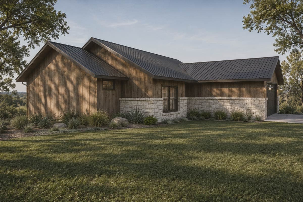 Plan 150033HRP: Mountain Ranch House Plan with 3 Bedrooms and 2 Baths - Image #3 - Craftsman, Mountain, New American, Ranch
