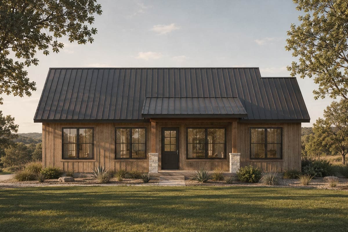 Plan 150033HRP: Mountain Ranch House Plan with 3 Bedrooms and 2 Baths - Image #7 - Craftsman, Mountain, New American, Ranch