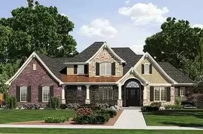 Rear Covered Porch a Plus
