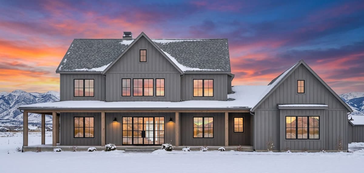 Plan 818212JSS: Spacious Modern Farmhouse House Plan with Five Bedrooms and Wraparound Porch - Image #4 - Country, Craftsman, Farmhouse, Modern Farmhouse