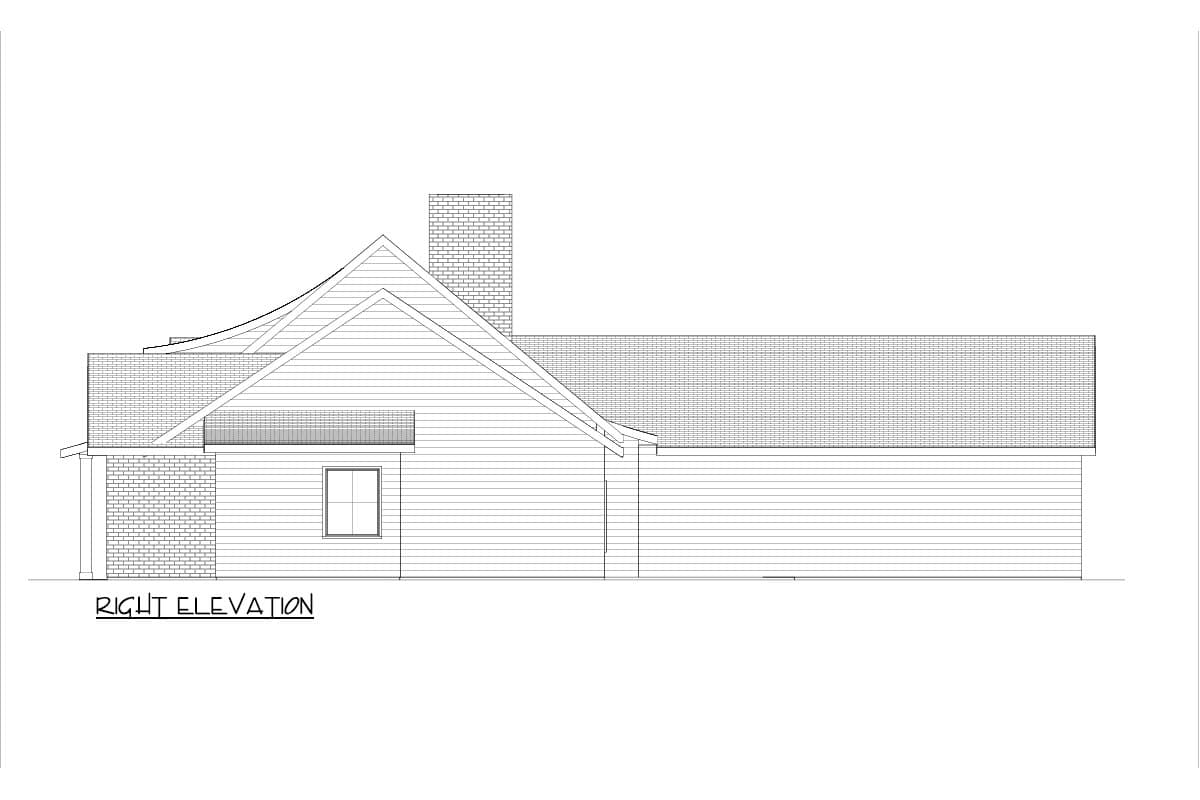 Plan 600022PDZ: Modern Farmhouse House Plan with 3 Bedrooms and 3-Car Garage - Image #11 - Modern Farmhouse, New American, Southern