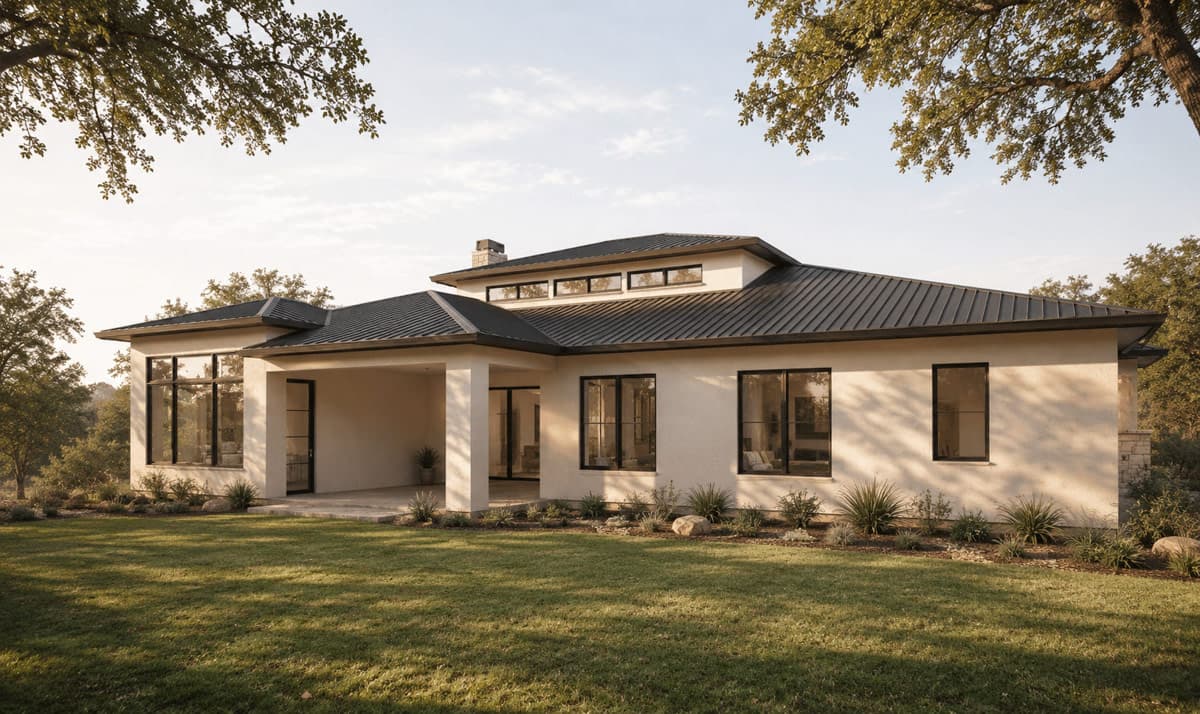Plan 150034HRP: Coastal Contemporary House Plan with 4 Bedrooms and Expansive Rear Porch - Image #4 - Coastal Contemporary, Contemporary, Hill Country, Mediterranean, Transitional