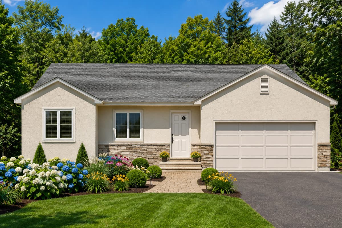 Plan image - 849114PGE:Traditional Ranch House Plan with 4 Bedrooms and Two-Car Garage