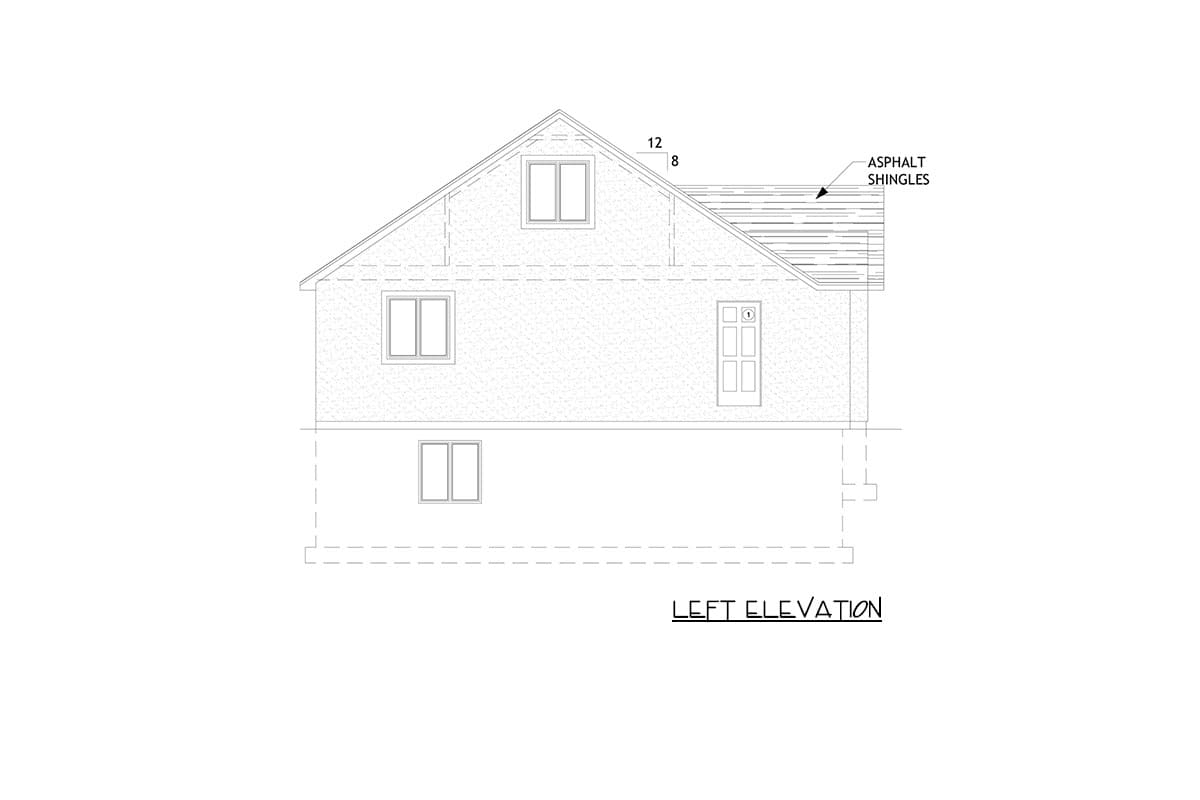 Plan 849114PGE: Traditional Ranch House Plan with 4 Bedrooms and Two-Car Garage - Image #2 - Ranch, Traditional