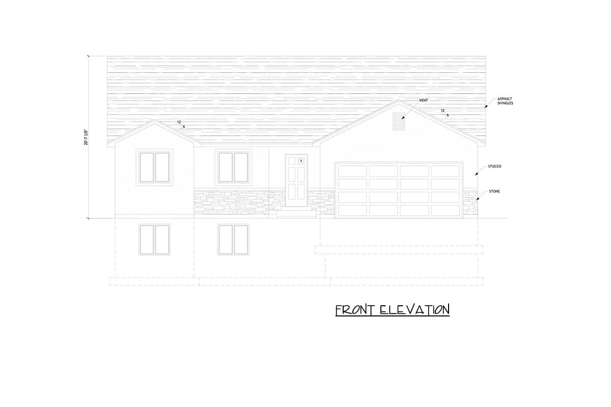 Plan 849114PGE: Traditional Ranch House Plan with 4 Bedrooms and Two-Car Garage - Image #5 - Ranch, Traditional