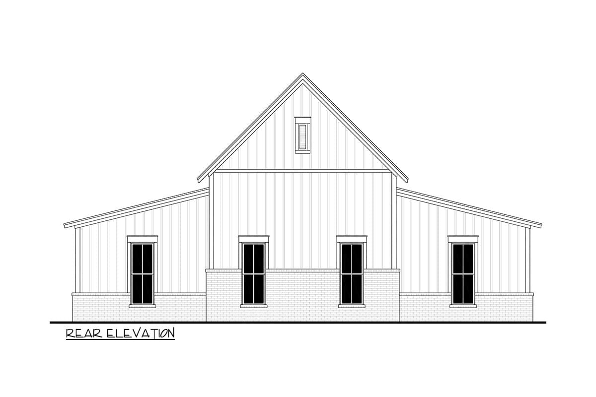 Plan 52052HZ: Charming 1-Bedroom Farmhouse Garage Plan with 630 Sq Ft and RV Garage - Image #9 - Country, Farmhouse, Southern