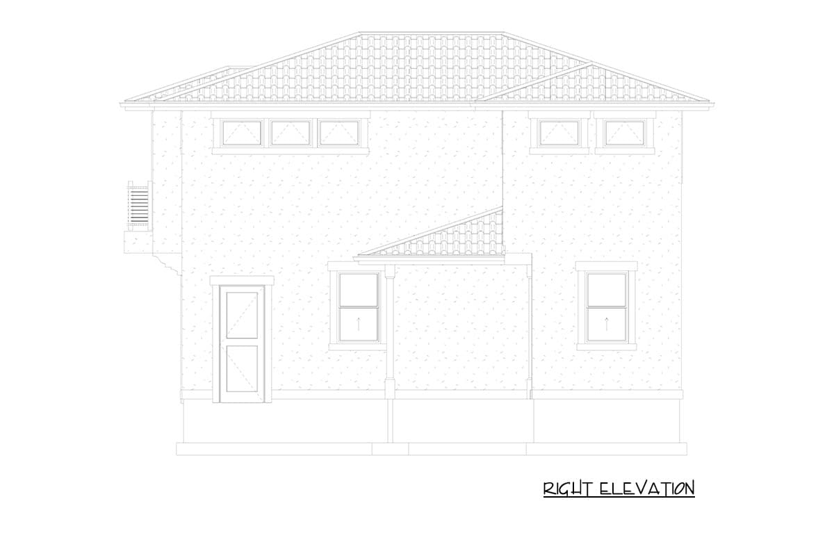 Plan 61762UT: Contemporary Mediterranean House Plan with One Bedroom and Two-Car Garage - Image #20 - Coastal, Contemporary, Mediterranean