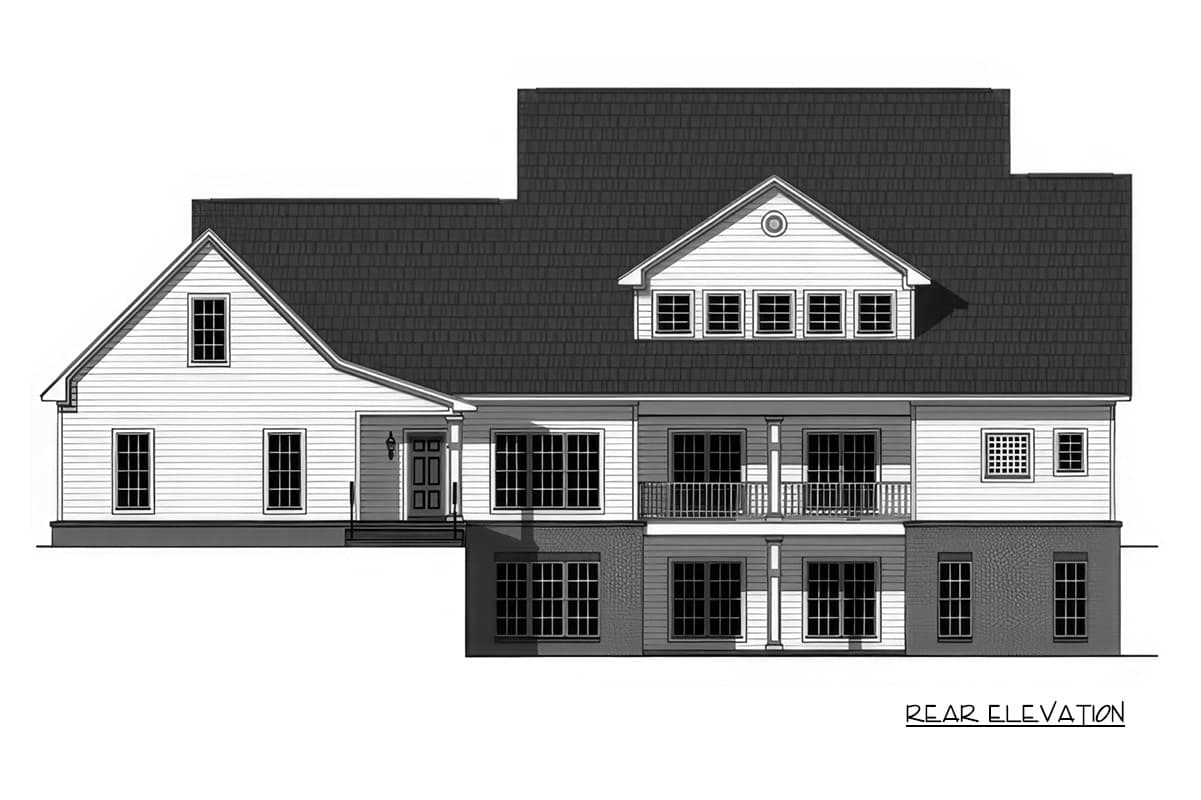Plan 51392MM: Modern Farmhouse House Plan with Four Bedrooms and Wraparound Porch - Image #2 - Country, Farmhouse, Modern Farmhouse, Traditional