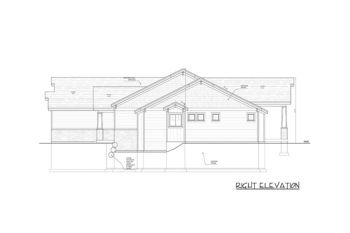 Plan 849117PGE:  New American House Plan with 2 Bedrooms and 3-Car Garage - Image #6 - Craftsman, Modern Farmhouse, Mountain, New American, Northwest, Rustic, Traditional