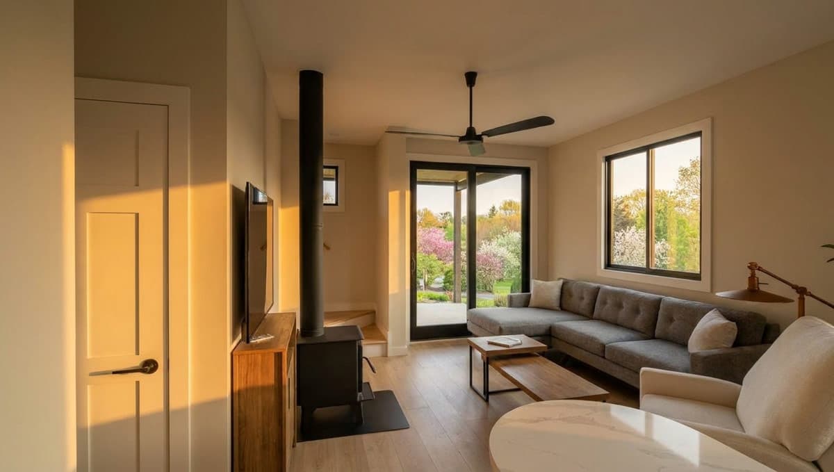 Plan 431007BOX: Box Built 3-Bed Modern Tiny Home Plan - 850 Sq Ft - Image #3 - Contemporary, Modern, Mountain, Transitional, Vacation