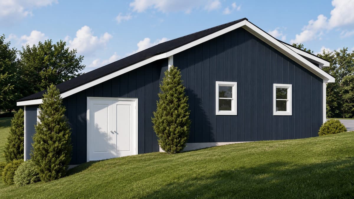 Plan 135452GRA: Two Car Carriage House Plan with Dedicated Storage Space - Image #3 - Carriage, Craftsman, New American
