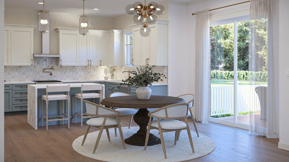 Plan 623659DJ: Classic Colonial House Plan with Three Bedrooms and Two-Car Garage - Image #16 - Colonial, Traditional
