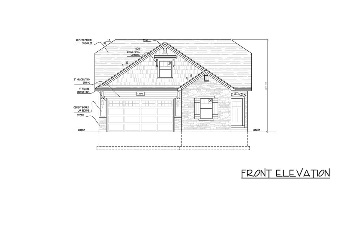 Plan 849122PGE: Craftsman Cottage House Plan with Two to Three Bedrooms - Image #3 - Cottage, Craftsman, Traditional