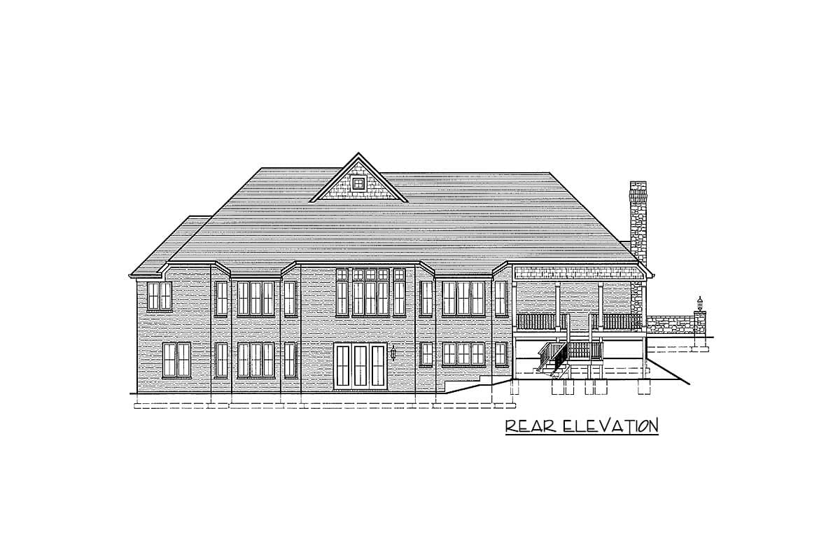 Plan 39192ST: Expandable House Plan with Optionally Finished Lower Level - Image #12 - Southern, Traditional