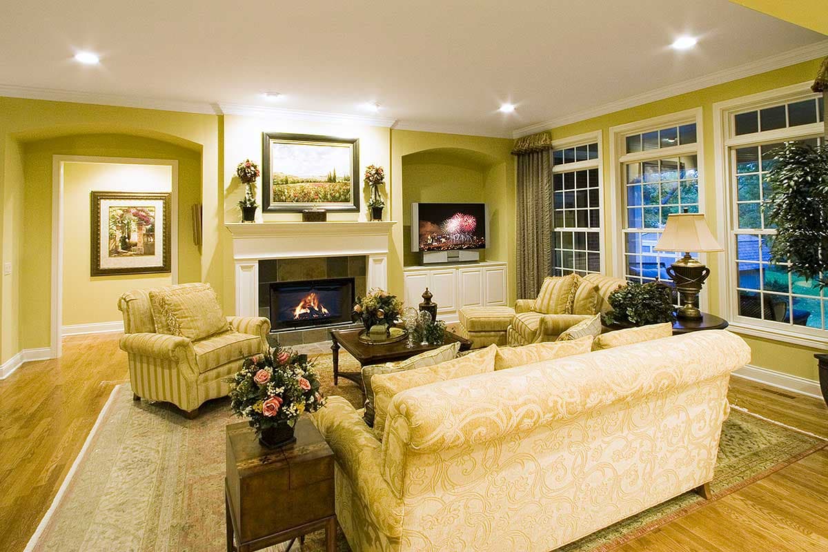 Plan 39193ST: Master Suite with Covered Porch Access - Image #7 - Country, Traditional