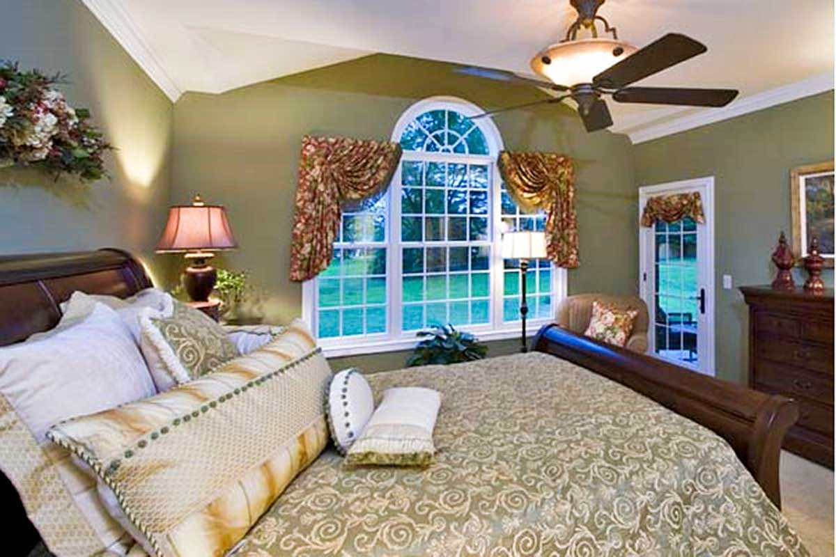 Plan 39193ST: Master Suite with Covered Porch Access - Image #8 - Country, Traditional