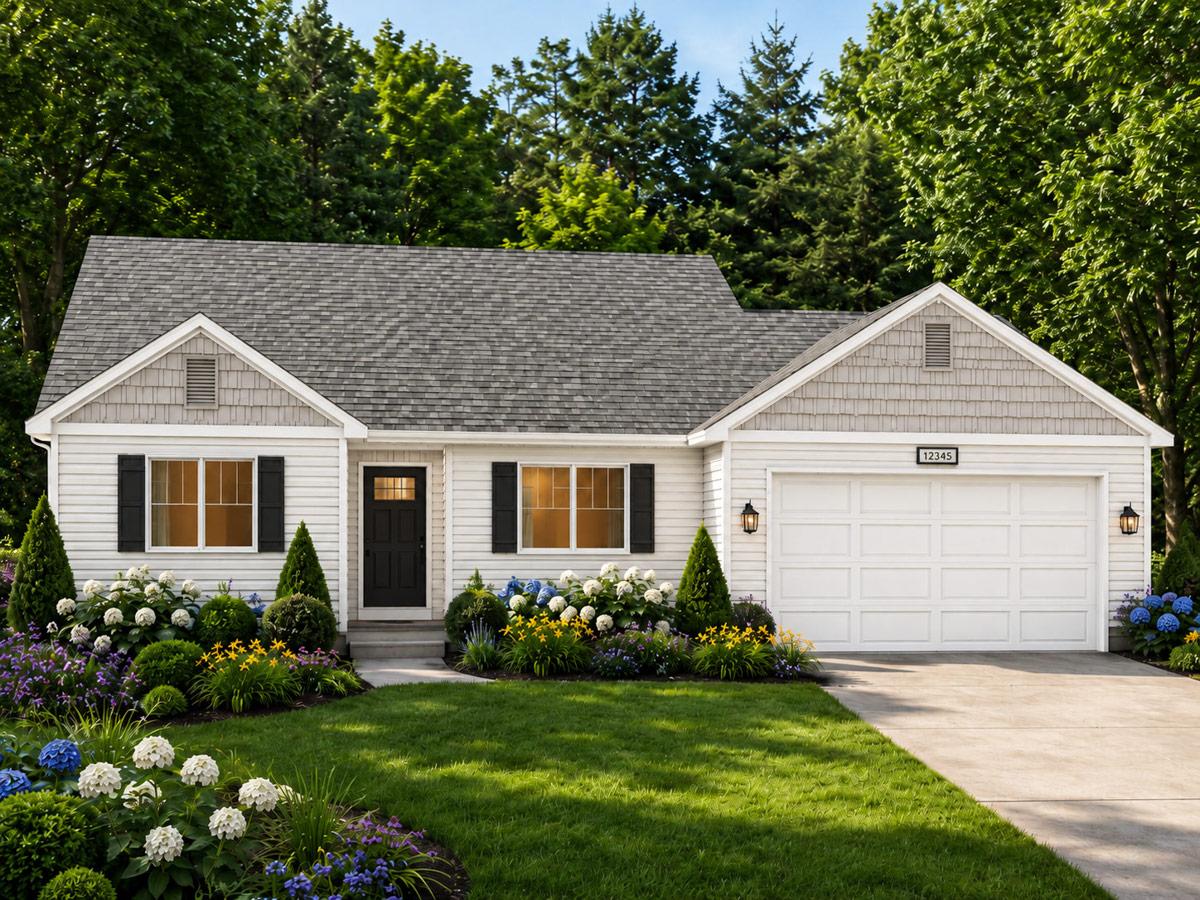 Plan 849132PGE: Craftsman Inspired Traditional House Plan with Three Bedrooms - Image #3 - Craftsman, Traditional
