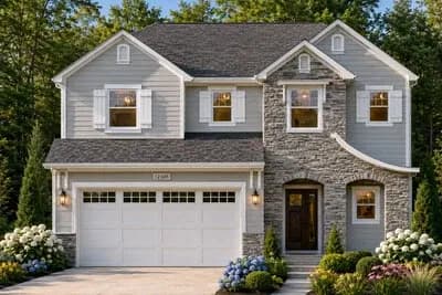 Craftsman Cottage House Plan with Three Bedrooms and Flexible Space
