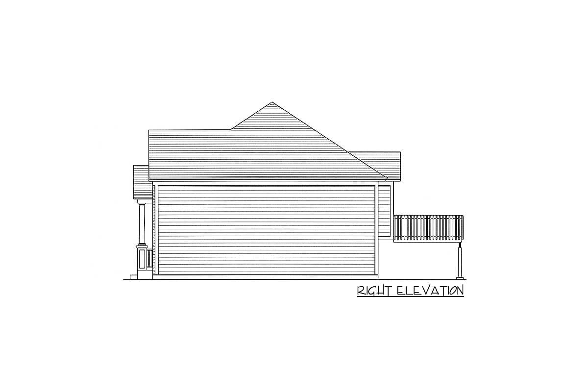 Plan 39197ST: Bi-Level Home Plan - 1389 Sq Ft - Image #5