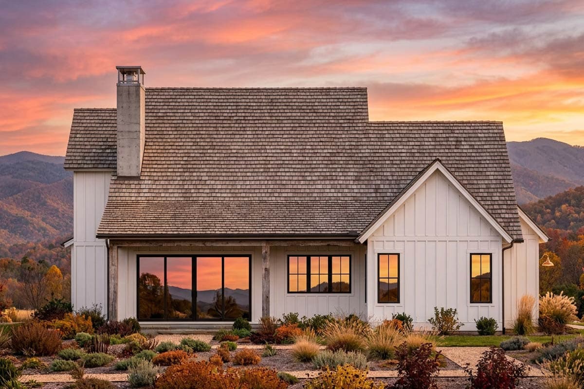 Plan 818213JSS: Modern Farmhouse House Plan with 4 Bedrooms and 3-Car Garage - Image #8 - Country, Craftsman, Farmhouse, Modern Farmhouse, New American