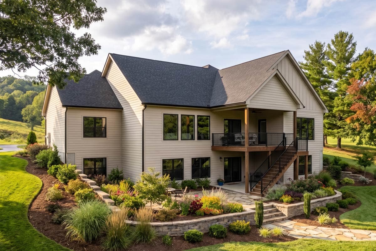 Plan 600023PDZ: Modern Farmhouse House Plan with Three-Car Garage and Split Bedrooms - Image #6 - Country, Craftsman, Modern Farmhouse, New American, Traditional