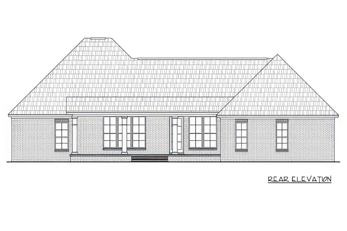 Plan 51396MM: Charming Craftsman House Plan with Four Bedrooms and Spacious Living - Image #2 - Craftsman, European, Traditional