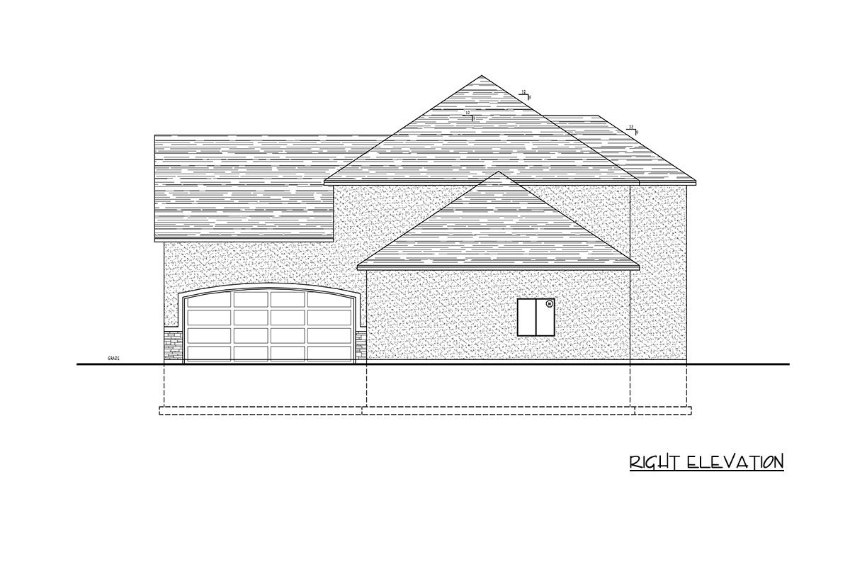 Plan 849135PGE: Traditional Craftsman House Plan with Five Bedrooms and Three-Car Garage - Image #7 - Craftsman, European, Traditional