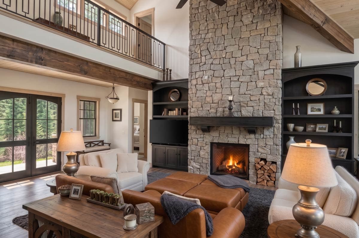 Plan 54253HU: Luxury Mountain Craftsman House Plan with Five Bedrooms and Two Master Suites - Image #5 - Craftsman, Mountain, New American