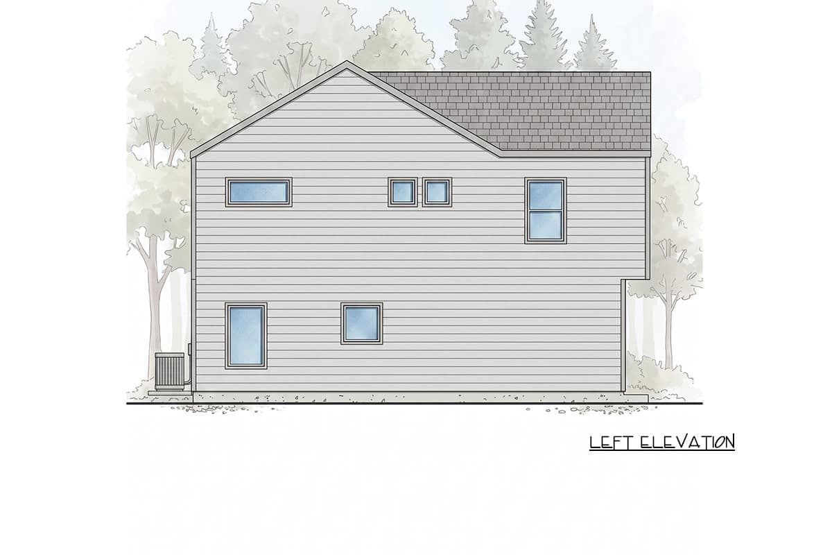 Plan 100376GHR: Transitional Farmhouse Multifamily Plan with Distinct Residential Units - Image #2 - Modern Farmhouse, Transitional