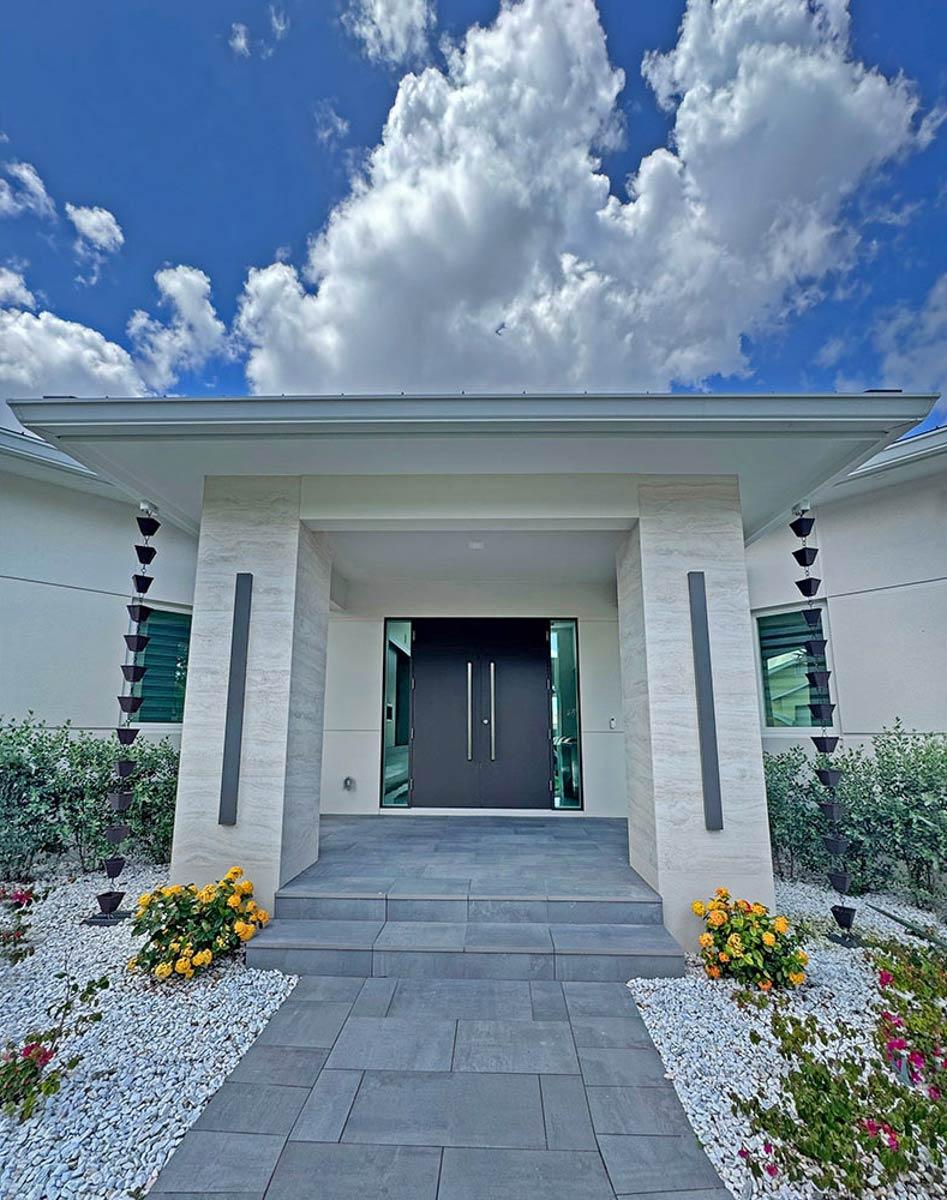 Plan 33282ZR: Modern Coastal Contemporary House Plan with 4 Bedrooms and 4 Car Garage - Image #3 - Coastal Contemporary, Contemporary, Modern
