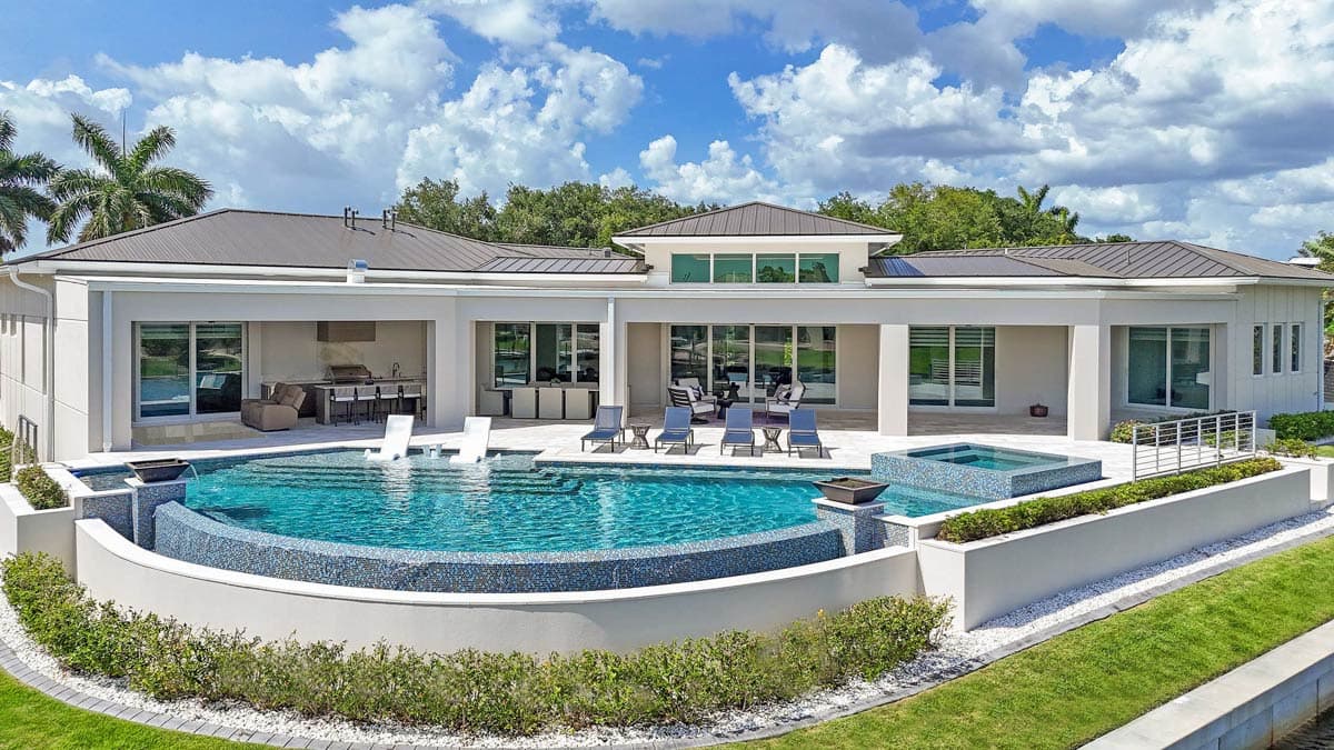 Plan 33282ZR: Modern Coastal Contemporary House Plan with 4 Bedrooms and 4 Car Garage - Image #31 - Coastal Contemporary, Contemporary, Modern