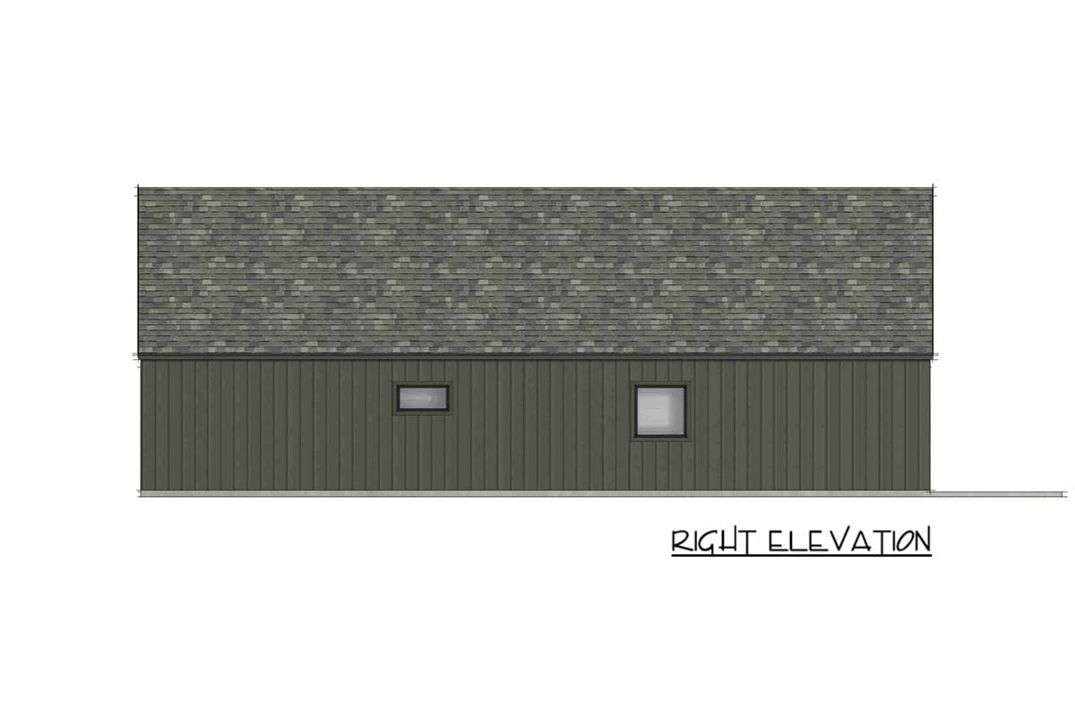 Plan 818216JSS: Modern Scandinavian Mountain House Plan with Three Bedrooms and Sunroom - Image #6 - Contemporary, Modern, Mountain, Scandinavian