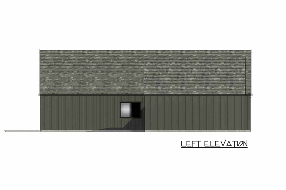 Plan 818216JSS: Modern Scandinavian Mountain House Plan with Three Bedrooms and Sunroom - Image #4 - Contemporary, Modern, Mountain, Scandinavian