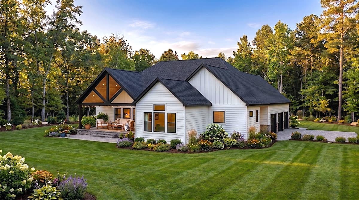 Plan 911079JVD: Modern Farmhouse House Plan with 4 Bedrooms and Expansive Porches - Image #3 - Colonial, Cottage, Country, Craftsman, Farmhouse, Modern Farmhouse, Ranch, Southern, Southern Traditional, Traditional, Transitional