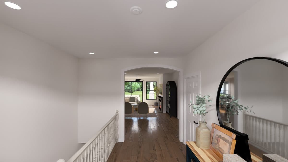 Plan 61763UT: Traditional Craftsman House Plan with 3 Bedrooms and 4-Car Garage - Image #6 - Craftsman, Traditional