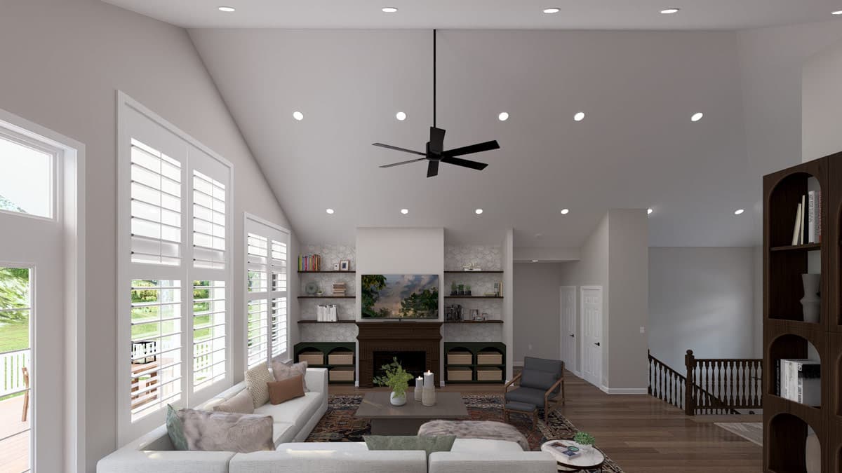 Plan 61764UT: Craftsman Ranch House Plan with 3 Bedrooms and 3-Car Garage - Image #14 - Craftsman, Ranch