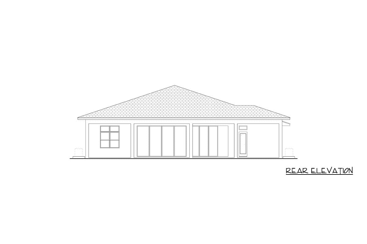 Plan 65779BS: Modern Four Bedroom House Plan with Expansive Lanai and Courtyard Entry - Image #5 - Coastal Contemporary, Modern