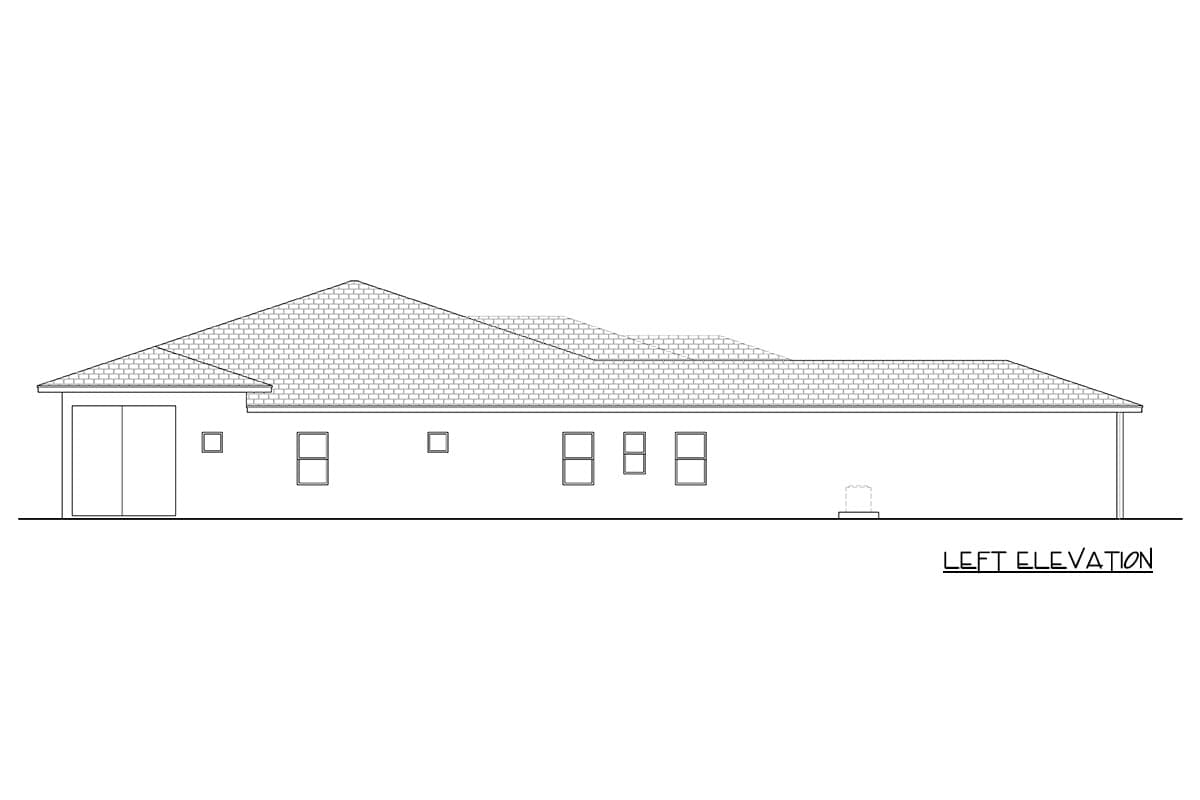 Plan 65779BS: Modern Four Bedroom House Plan with Expansive Lanai and Courtyard Entry - Image #4 - Coastal Contemporary, Modern