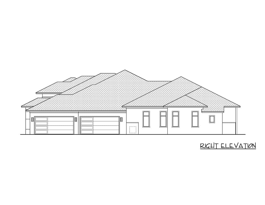 Plan 65789BS: Coastal Contemporary House Plan with Four Bedrooms and Expansive Lanai - Image #4 - Coastal Contemporary, Florida-Style, Modern