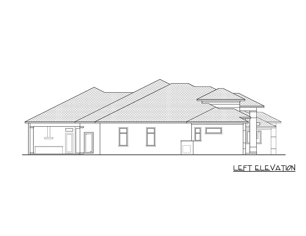 Plan 65789BS: Coastal Contemporary House Plan with Four Bedrooms and Expansive Lanai - Image #3 - Coastal Contemporary, Florida-Style, Modern