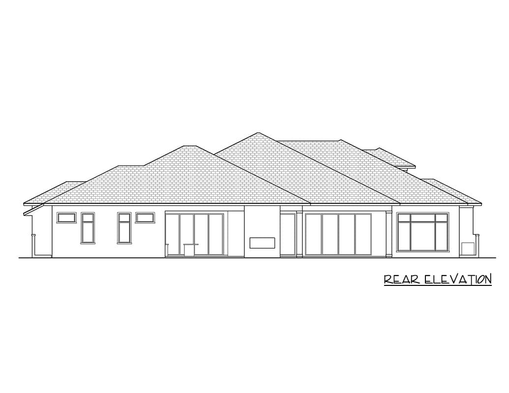 Plan 65789BS: Coastal Contemporary House Plan with Four Bedrooms and Expansive Lanai - Image #5 - Coastal Contemporary, Florida-Style, Modern