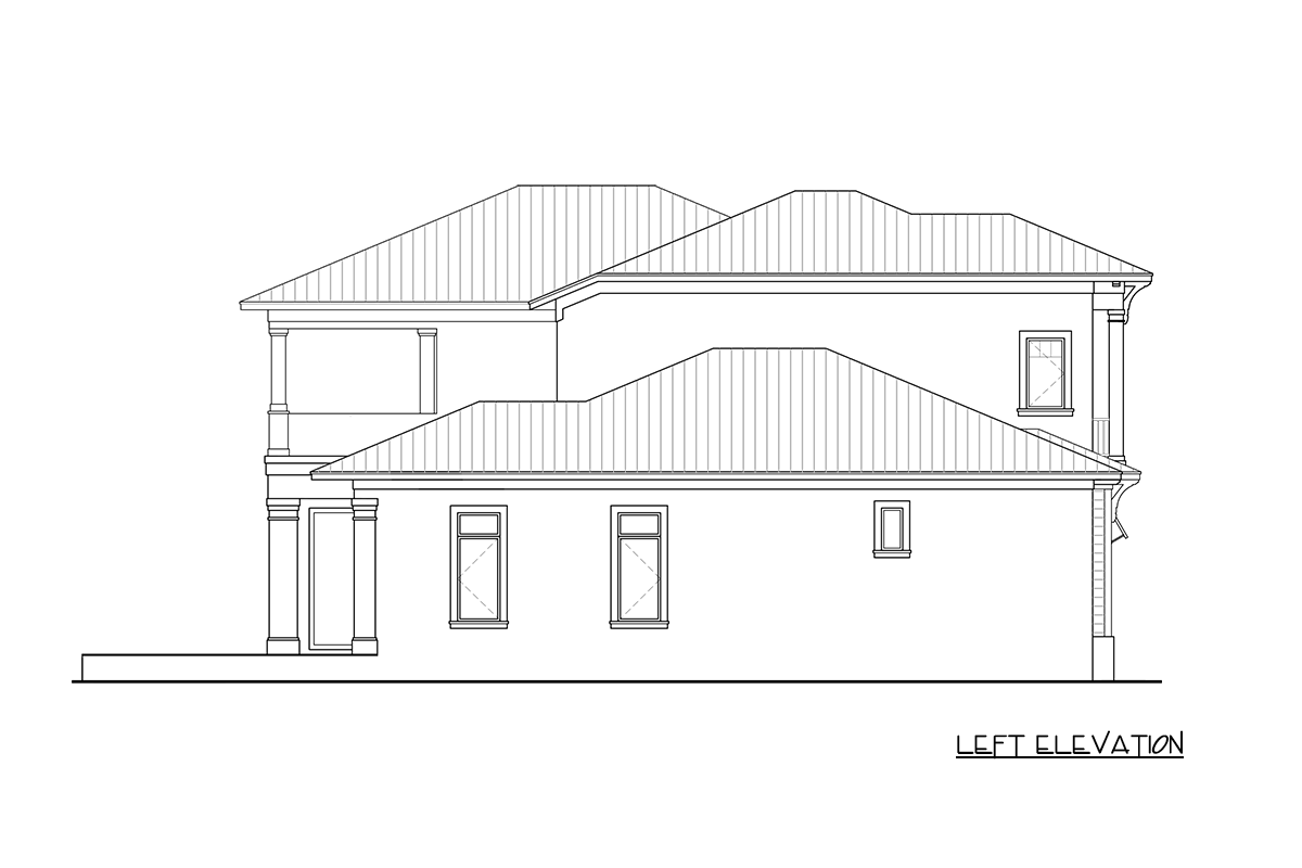 Plan 65794BS: Coastal Florida Style House Plan with 5 Bedrooms and Elevator - Image #3 - Coastal, Florida-Style