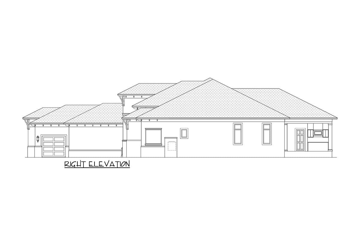 Plan 65797BS: Coastal Florida Style House Plan with 5 Bedrooms and 3-Car Garage - Image #5 - Coastal, Florida-Style