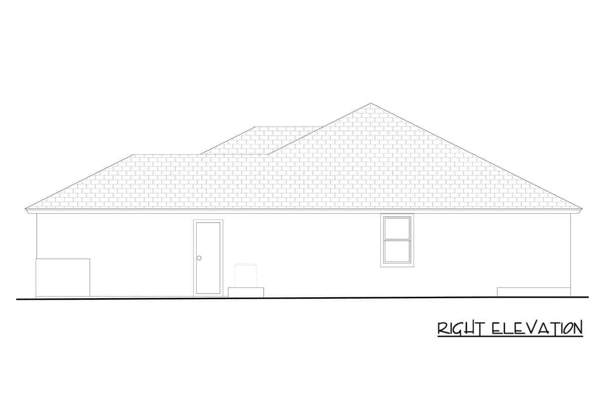 Plan 65799BS: Contemporary Florida-Style House Plan with 3 Bedrooms and Outdoor Kitchen - Image #4 - Contemporary, Florida-Style, Ranch