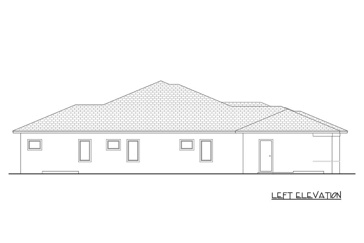 Plan 65807BS: Contemporary Coastal House Plan with Four Bedrooms and Three-Car Garage - Image #4 - Coastal, Contemporary, Florida-Style