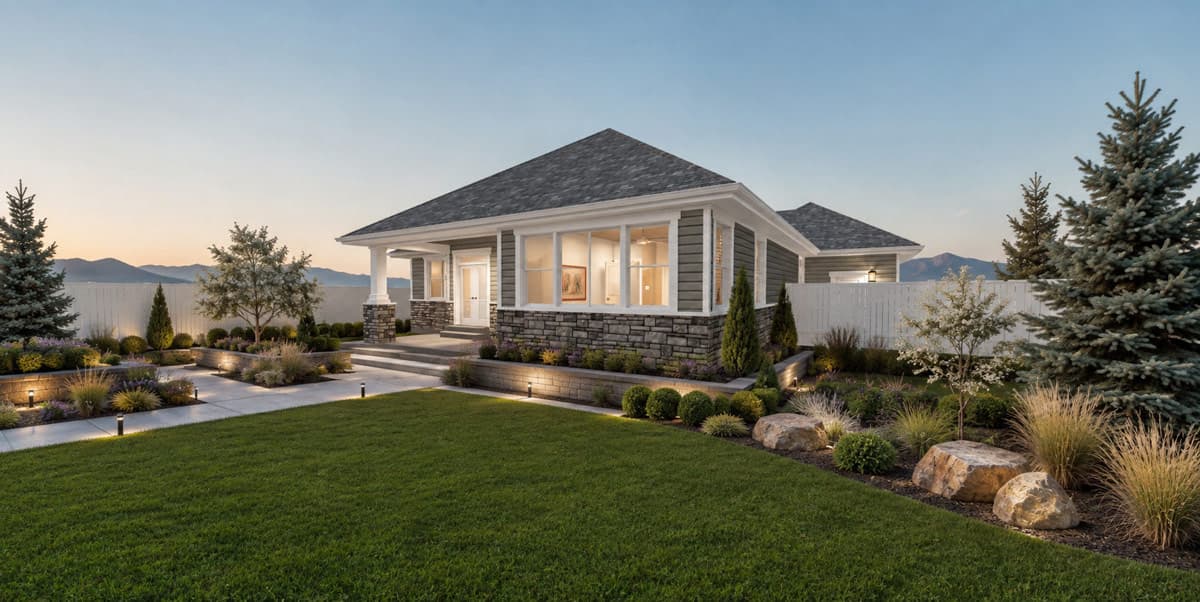 Plan 61766UT: Craftsman Ranch House Plan with Three Bedrooms and Two-Car Garage - Image #6 - Craftsman, Ranch