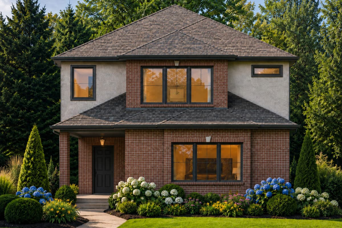 Plan 849143PGE: Traditional Country House Plan with Four Bedrooms and Two-Car Garage - Image #2 - Contemporary, Country, Traditional