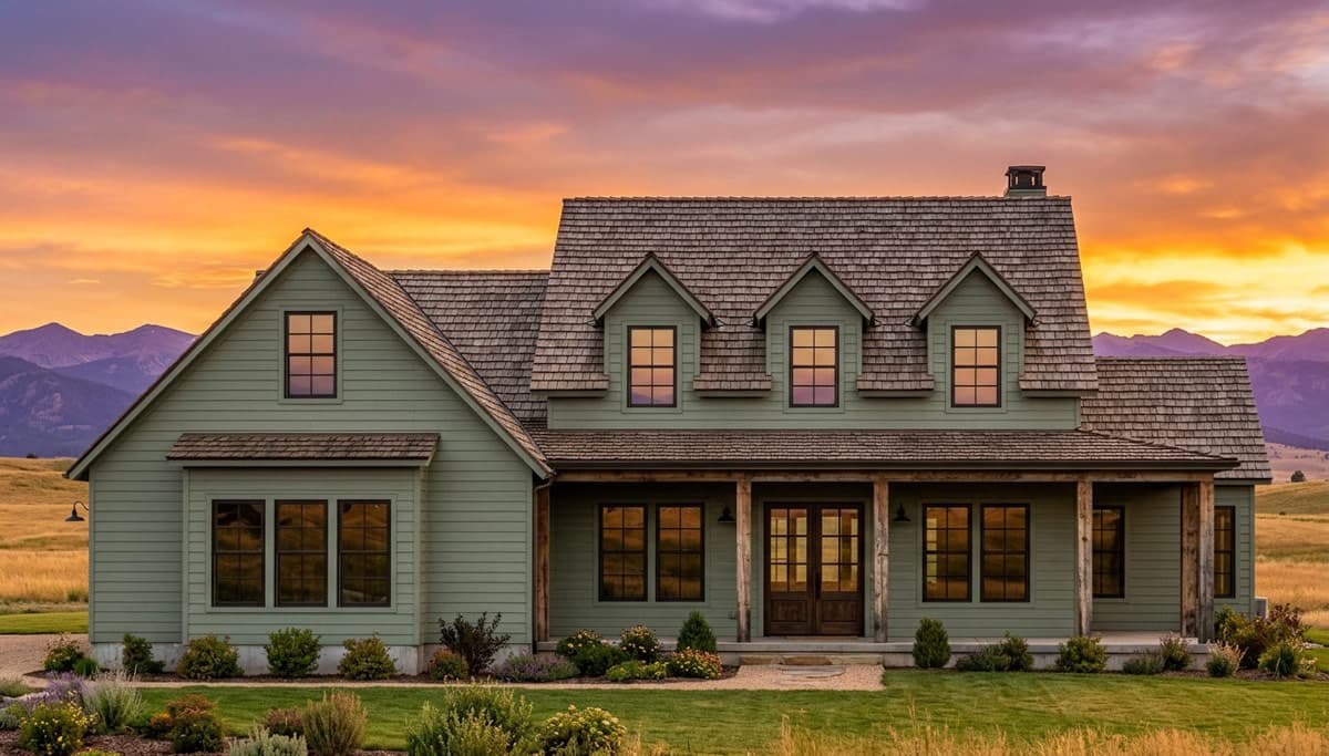 Plan 818218JSS: Modern Farmhouse House Plan with 4 Bedrooms and Wraparound Porch - Image #4 - Country, Modern Farmhouse, New American, Traditional