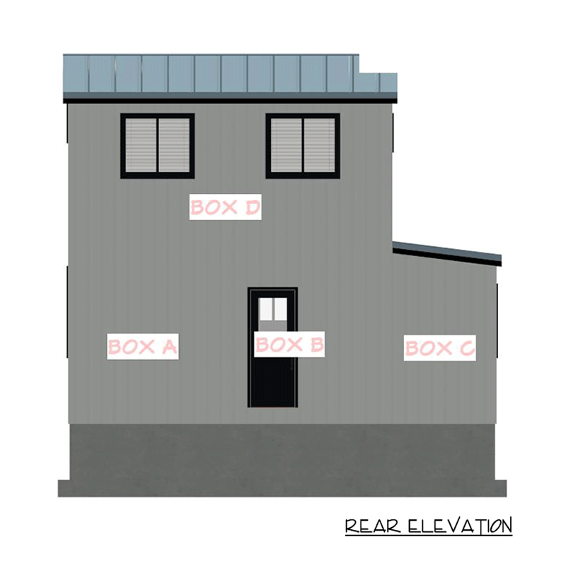 Plan 431008BOX: Compact Modern Two-Bedroom House Plan with Rooftop Deck - Image #13 - Contemporary, Modern, Transitional